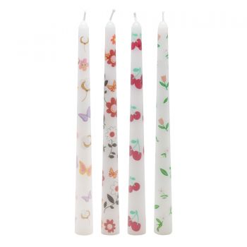 ​Wholesale Seasonal Christmas Table Spiral Dinner Candles