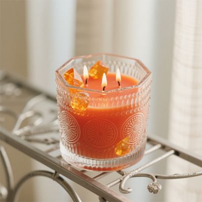 3 Wick Crystal Scented Candle 180g