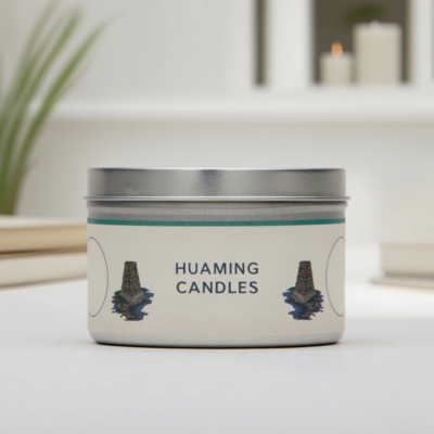 40 Hour Burn 480g Travel Friendly Gift Ready Scented Tin Jar Soy Candle