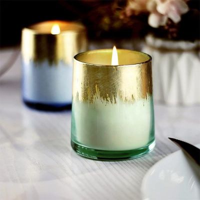 7oz Personalized Engraved Whiskey Glass Jar Soy Wax Scented Candle
