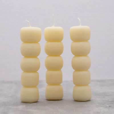 Decorative Wax Candles in Modern Designs