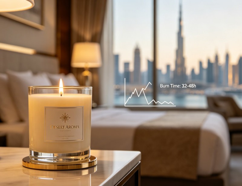 Huaming&rsquo;s Precision Wick & Wax Engineering Solves Dubai Hotel Supplier&rsquo;s Burn Time Inconsistency