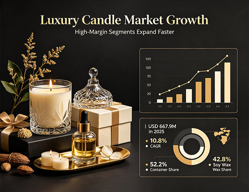 The Rise of Luxury &ndash; Premium Candles Outpace the Mass Market
