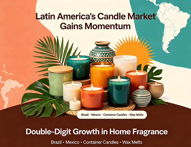 Latin America's Candle Market Gains Momentum with Double-Digit Growth