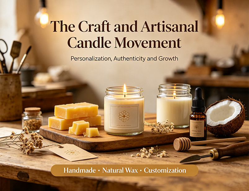 The Craft and Artisanal Candle Movement &ndash; Personalization Drives Growth