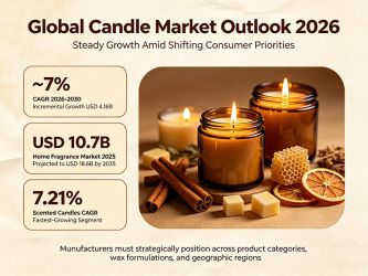 Global Candle Market Outlook 2026 – Steady Growth Amid Shifting Consumer Priorities