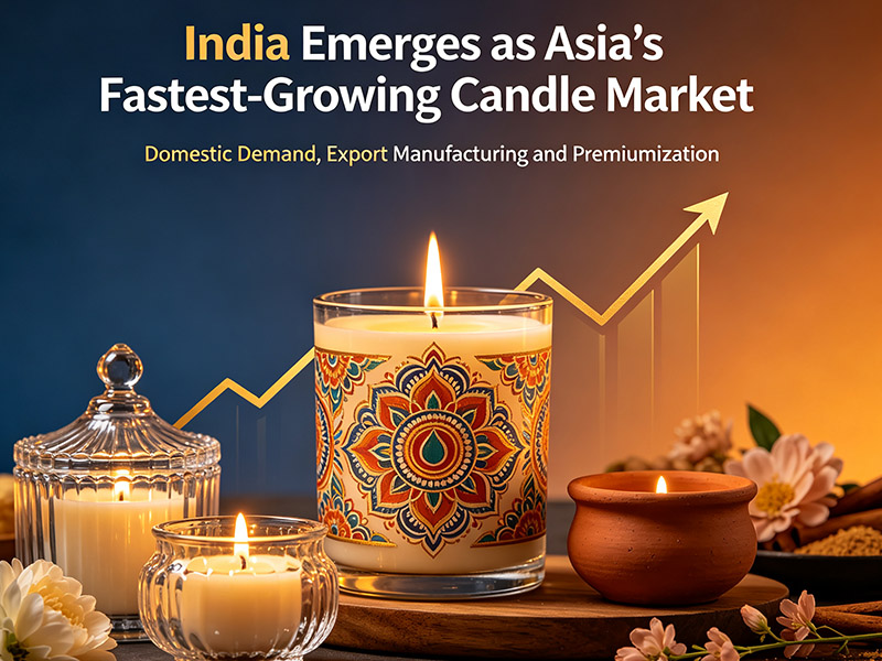 India Emerges as Asia's Fastest-Growing Candle Market