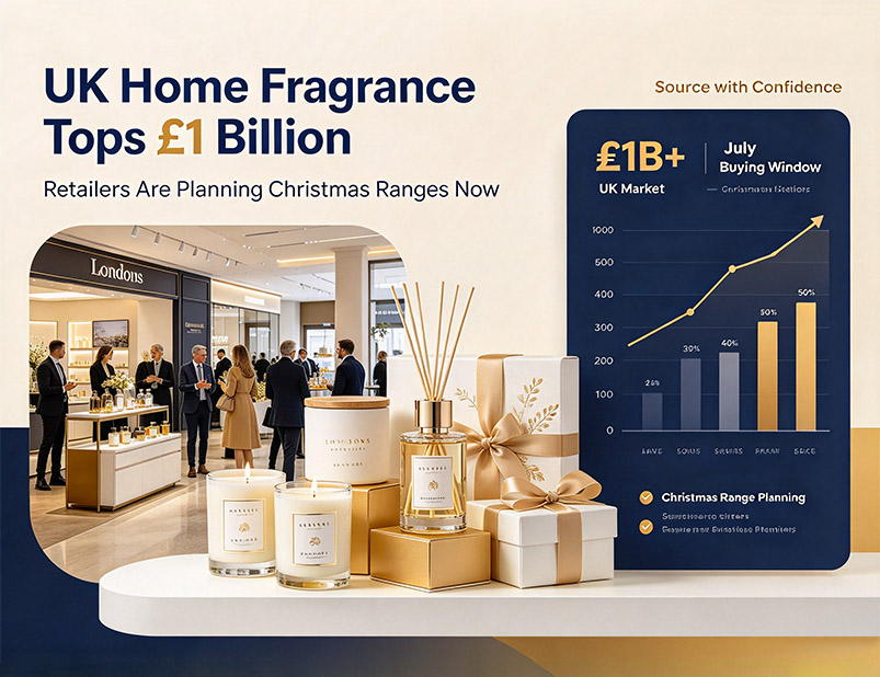 The London Home Fragrance Show Debuts &ndash; A New Platform for UK Industry
