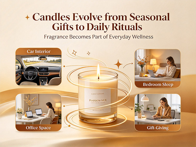 Consumer Behavior Shifts &ndash; Candles Evolve from Seasonal Gifts to Daily Rituals