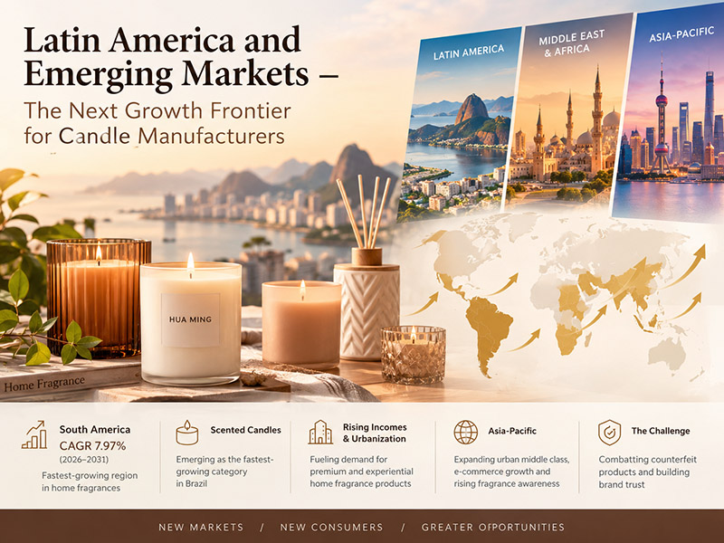 Latin America and Emerging Markets &ndash; The Next Growth Frontier for Candle Manufacturers