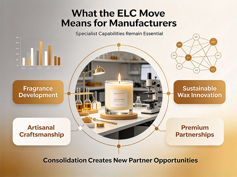 Est&eacute;e Lauder Makes UK Its Global Candle Manufacturing Hub