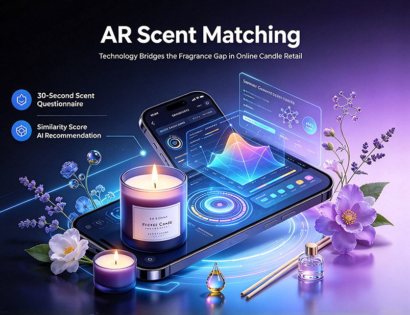 AR Scent Matching &ndash; Technology Bridges the Fragrance Gap in Online Candle Retail